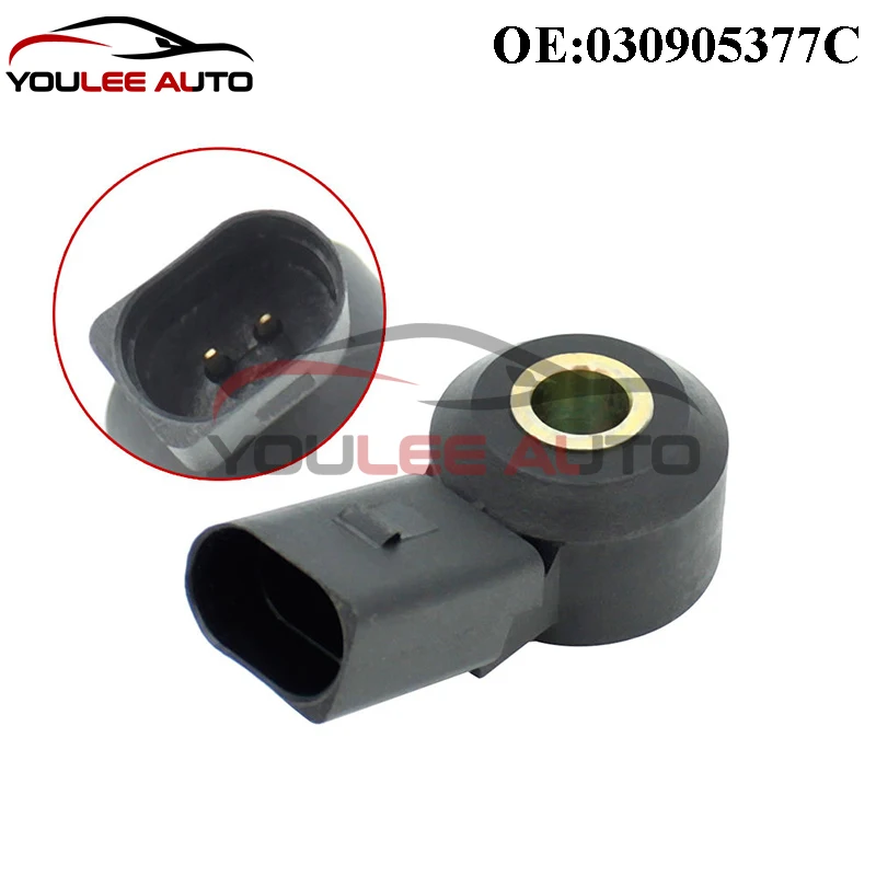 030905377C Knock Detonation Sensor For VW BEETLE GOLF EOS PASSAT JETTA PORSCHE CAYENNE AUDI A3 A4 Auto Parts