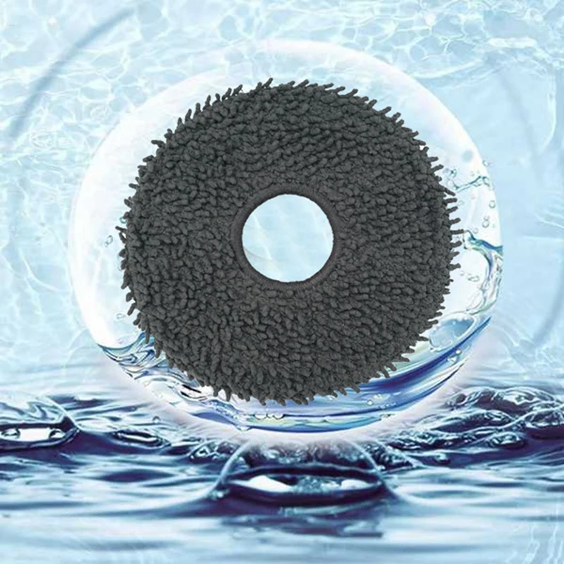 A26T-4PCS Mop Pads Kit For Roborock Qrevo Curv/Qrevo Pro/Qrevo Master/Qrevo Plus Vacuum Cleaner Replacement Parts Mop Cloth