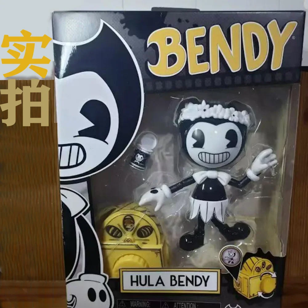 Bendy y la máquina de tinta figura de acción de 5 pulgadas juguete coleccionable demonio revival estatuilla hecha a mano para amantes del juego