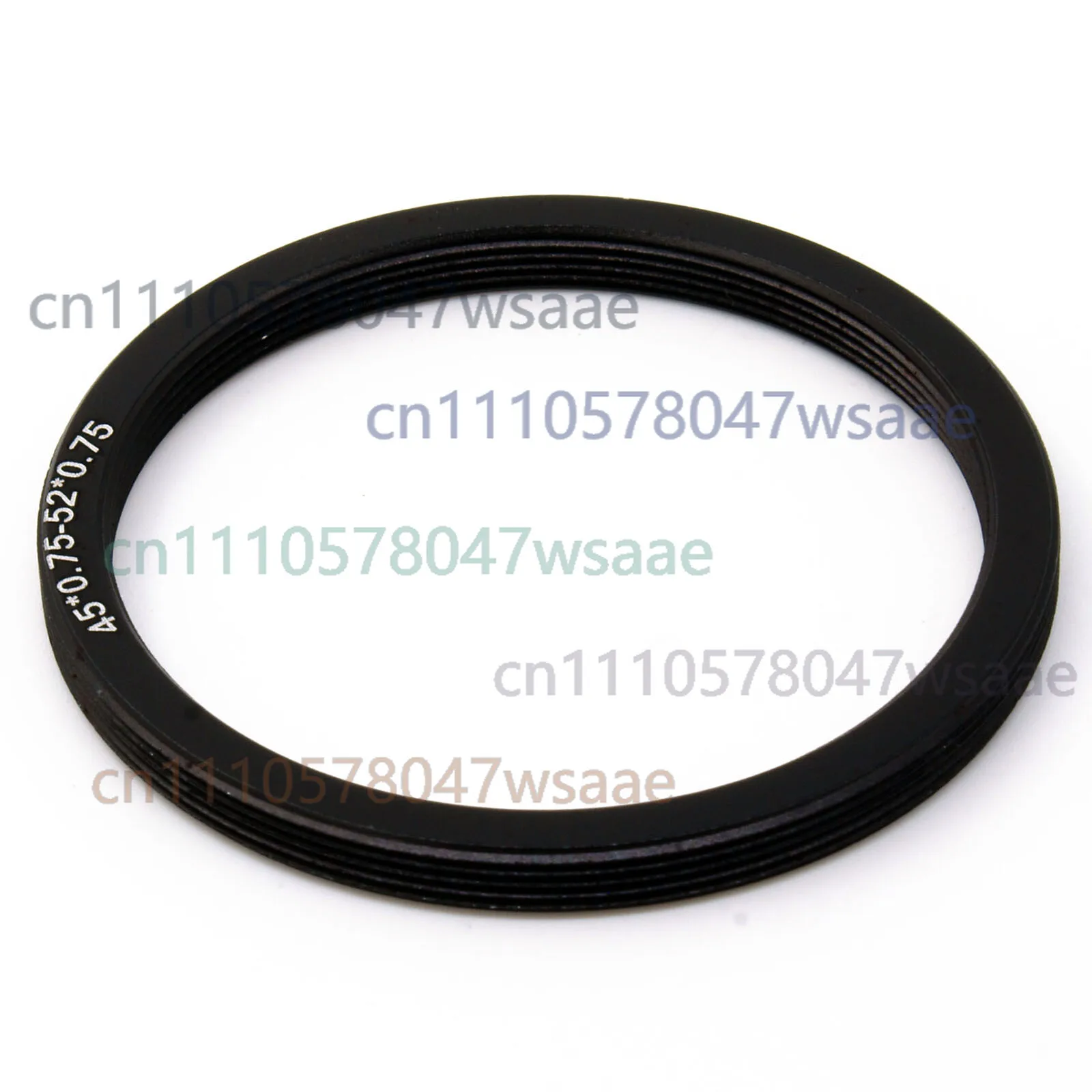 M45-M52 Flat Modify Lens Adapter M45 x0.75 Female To 52mm x0.75 Male Screw