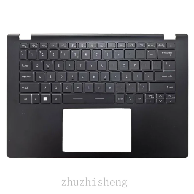 Suitable for MSI Modern 14 C12M MS-14J1: Upper case palmrest protective cover with backlit keyboard