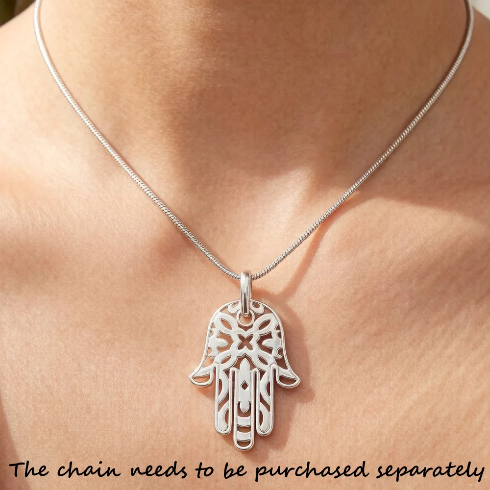Pendant Hand of Fatima Brand New Fashion Glam Jewelry Europe 925 Sterling Silver Accessories Gift For Women Men