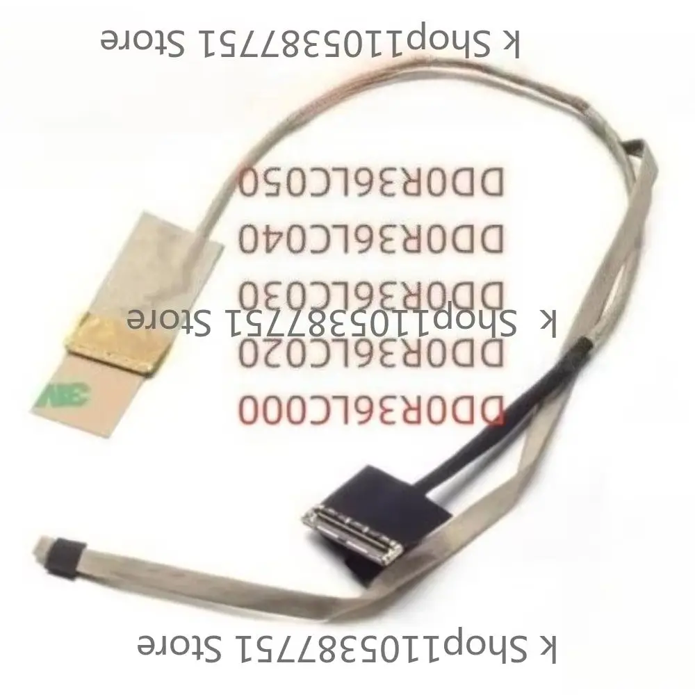 KK+ 123New Laptop LED LCD LVDS Video Cable Line For HP Pavilion G6 G6-2000 2001 2145 2146 G6-2238DX  DDOR36LC000  123KK+ 123