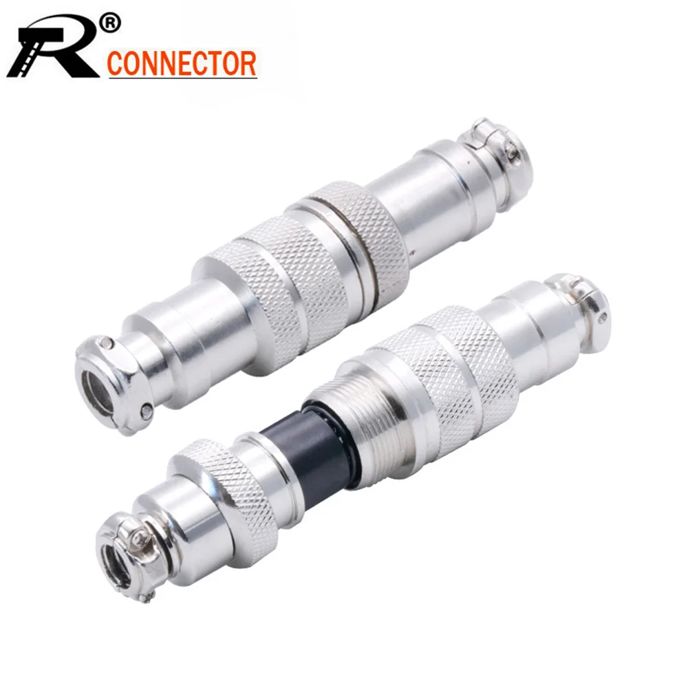 10sets GX12 Aviation Connector Male & Female 2/3/4/5/6/7Pin Diameter 12mm Aviation Plug Socket Circular Connector