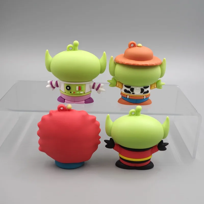 Toy Story Alien Cosplay Action Figure Cartoon modello in miniatura bambola auto torta accessori fai da te collezione regalo per bambini giocattoli alla moda