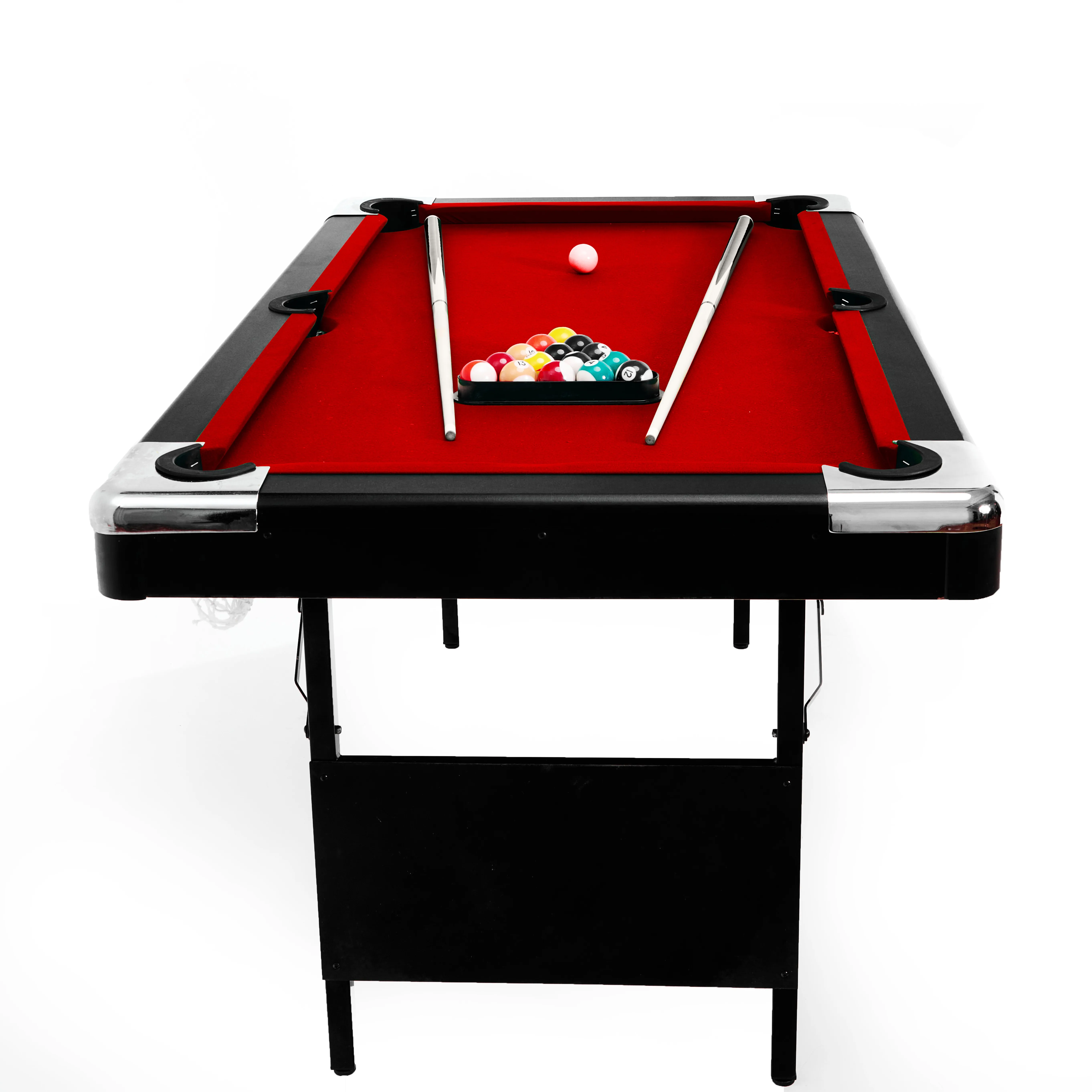 

Foldable pool table Indoor Home Office sports entertainment High quality pool table 6FT BILLIARD TABLE