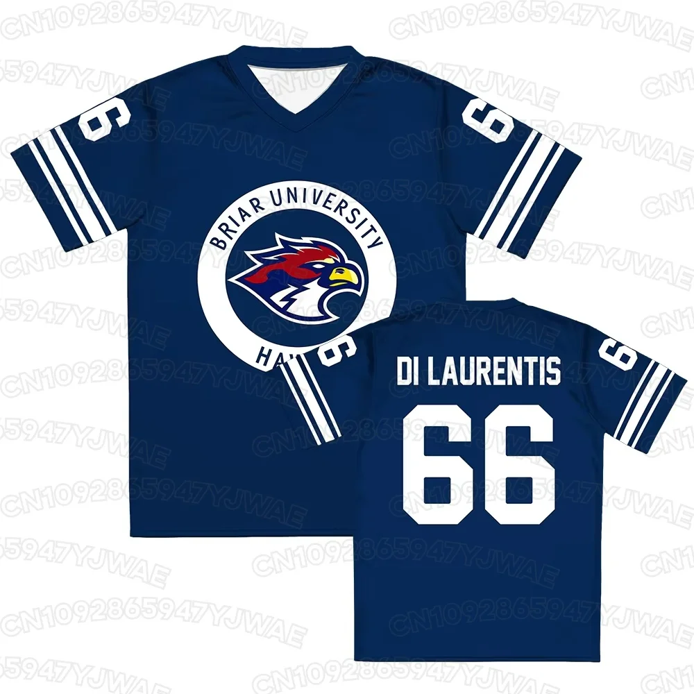2026 Men's Women's  Graham 44 Tucker 46 T-shirt Cosplay Short Sleeve T-shirt Top Off Campus Briar University Hockey Jersey image 4