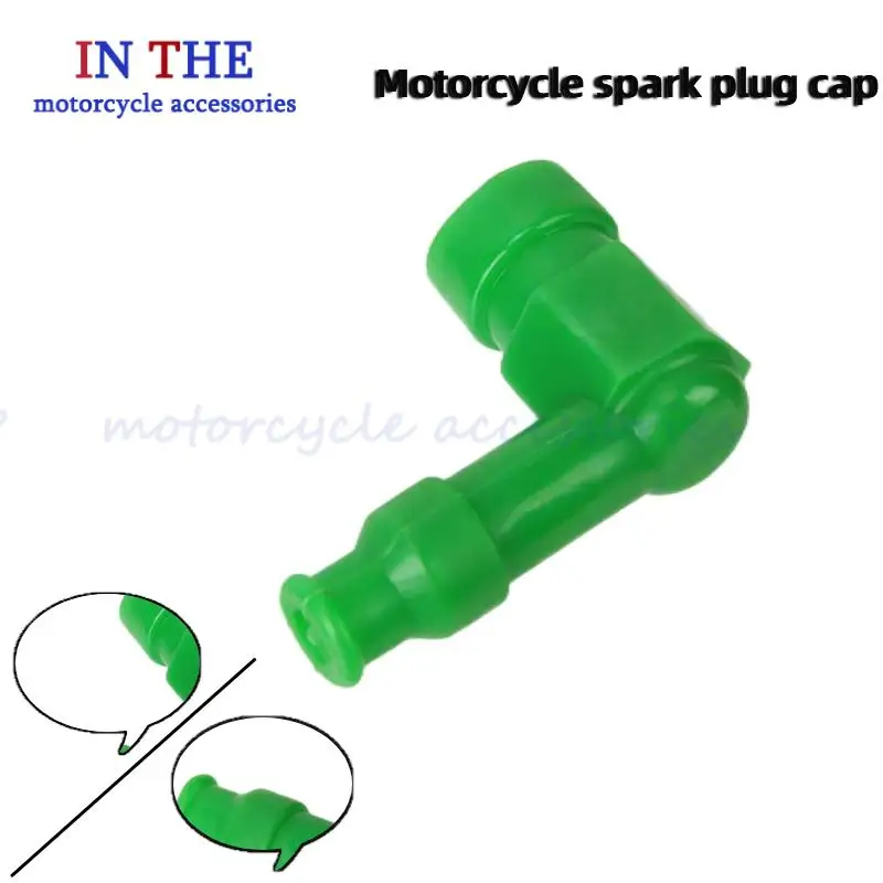 

Spark Plug Cap Boot green Silicone Waterproof Non Resistor Unisersal Caps Easy Installs for Motorcycle Dirt Drop Shipping