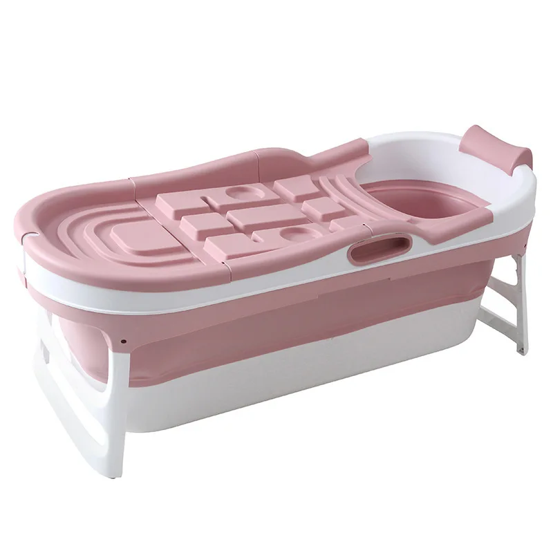 

Adult Folding Bath Bucket Full Body Adult Bucket Large Plastic Adult Convenient Household