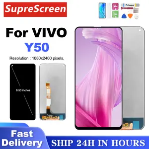 Bilashmart Y50 Screen VIVO Y50 1935 V1965A Lcd Display Touch Screen Digitizer Assembly VIVO Y50 Display Screen Replacement
