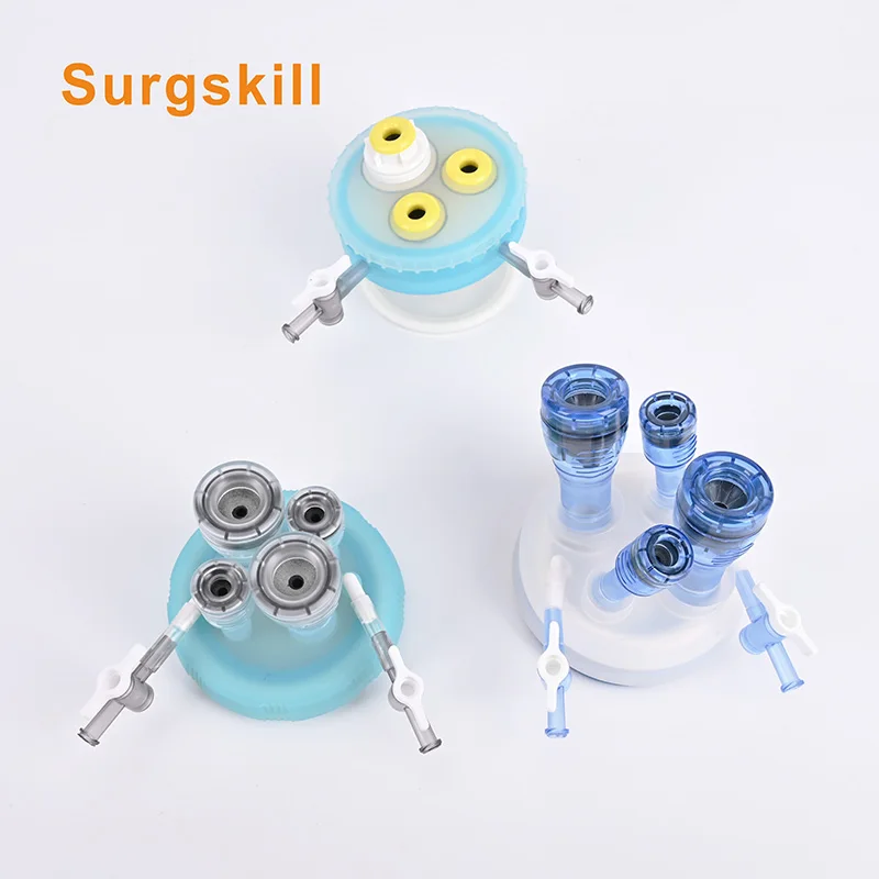 

Disposable Laparoscopic Single Port a Channel for Endoscopy and Laparoscopy Instrument Surgery Trocar