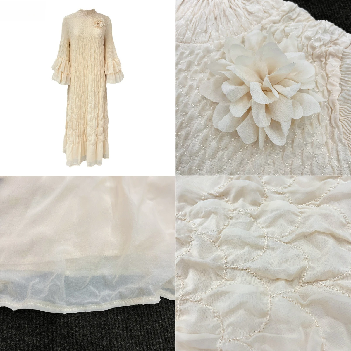 

Miyake Pleated 2025 Autumn and Winter New Heavy Pleated Loose Fashion Design Sense Pleated High-end Temperament Dresses