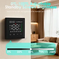 BSEED Zigbee Thermostat Smart Thermostat Controller Floor Heating/Boiler/Water Function Part Glass Frame Tuya Smart Life Control - Image 4