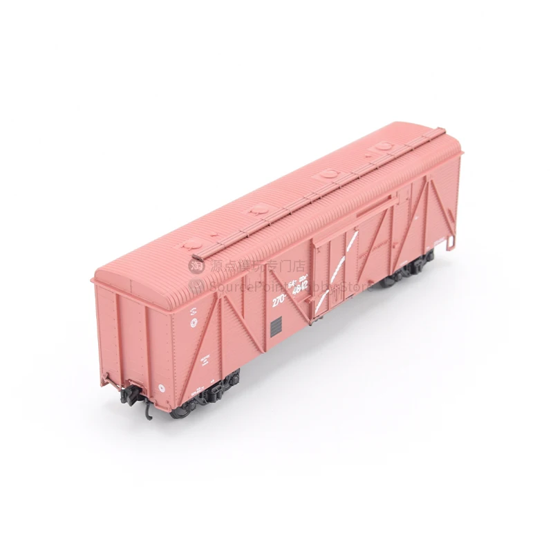 Brand New Soviet Union Cargo Train 11-006 Collectable Model Original Railway Boxcar Plastic Model 1:87 Scale SJLKN001