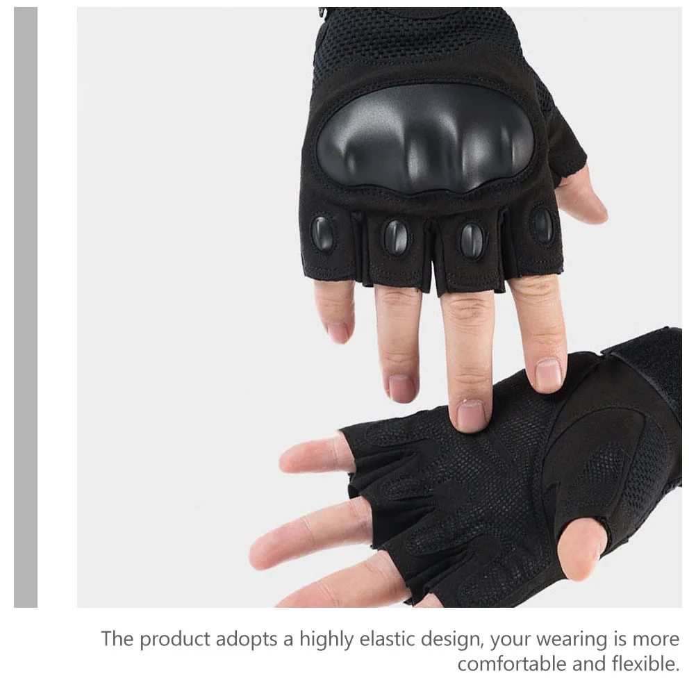 

1Pair Outdoor Sports Gloves Ergonomic Full-Finger Protective Cycling Glove for Biking Hiking Camping Portable Comfortable Fit