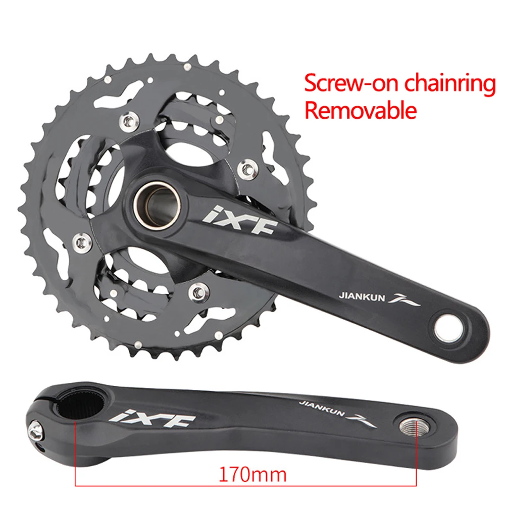 MTB Toothpads 9s/10speed 24-32-42T Chainring 27s/30speed Bicycle Toothplate Bike Crank Sprocket Hollow One Piece Sprocket