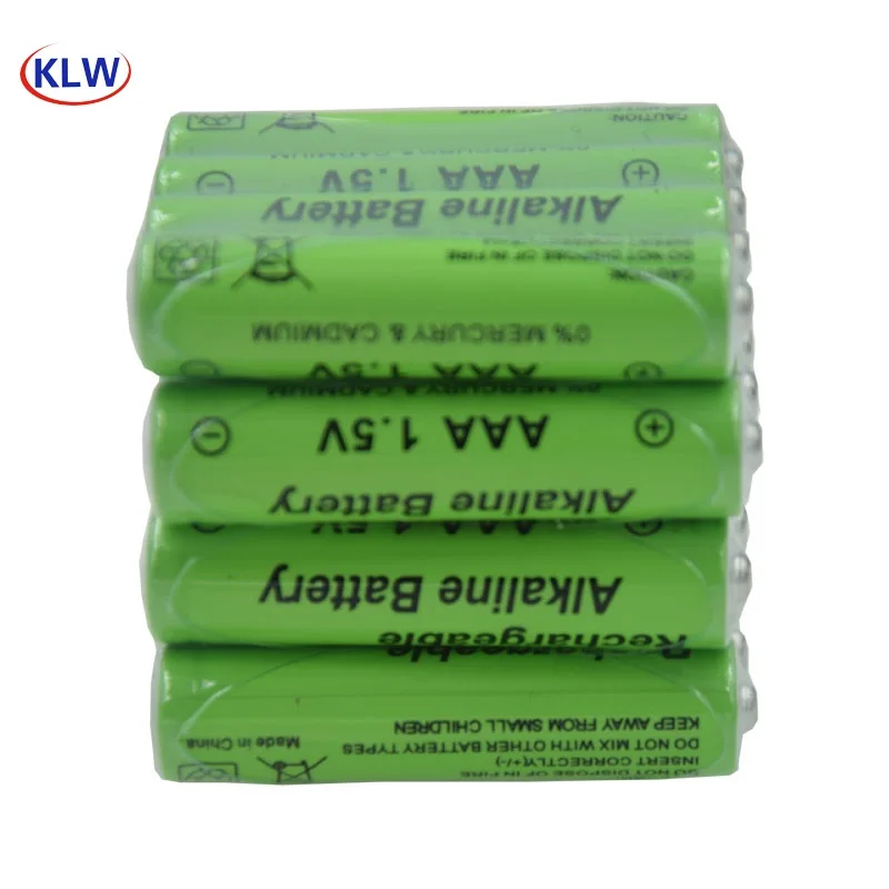 High energy efficiency and low self-discharge  1.5V   LR03  AAA Rechargeable alkaline battery  for  toy camera  shavermice