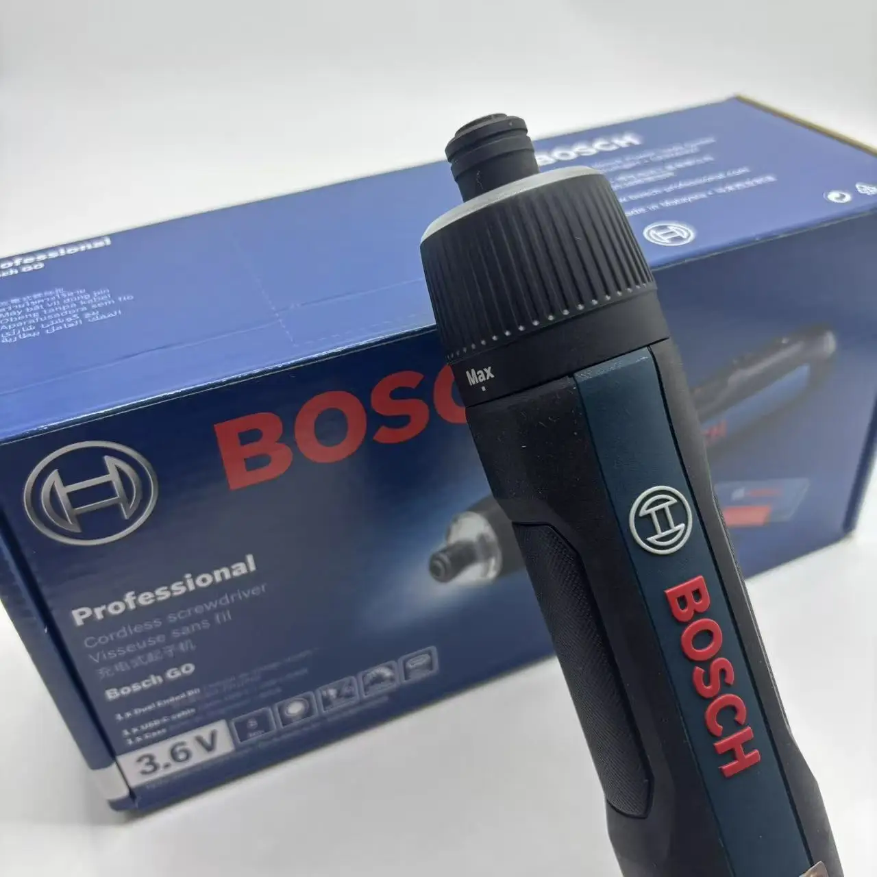 Bosch Go 3 Electric Screwdriver 5Nm, 8 Torque Settings, Type-C Fast Charge, Magnetic Chuck for Diy/repair