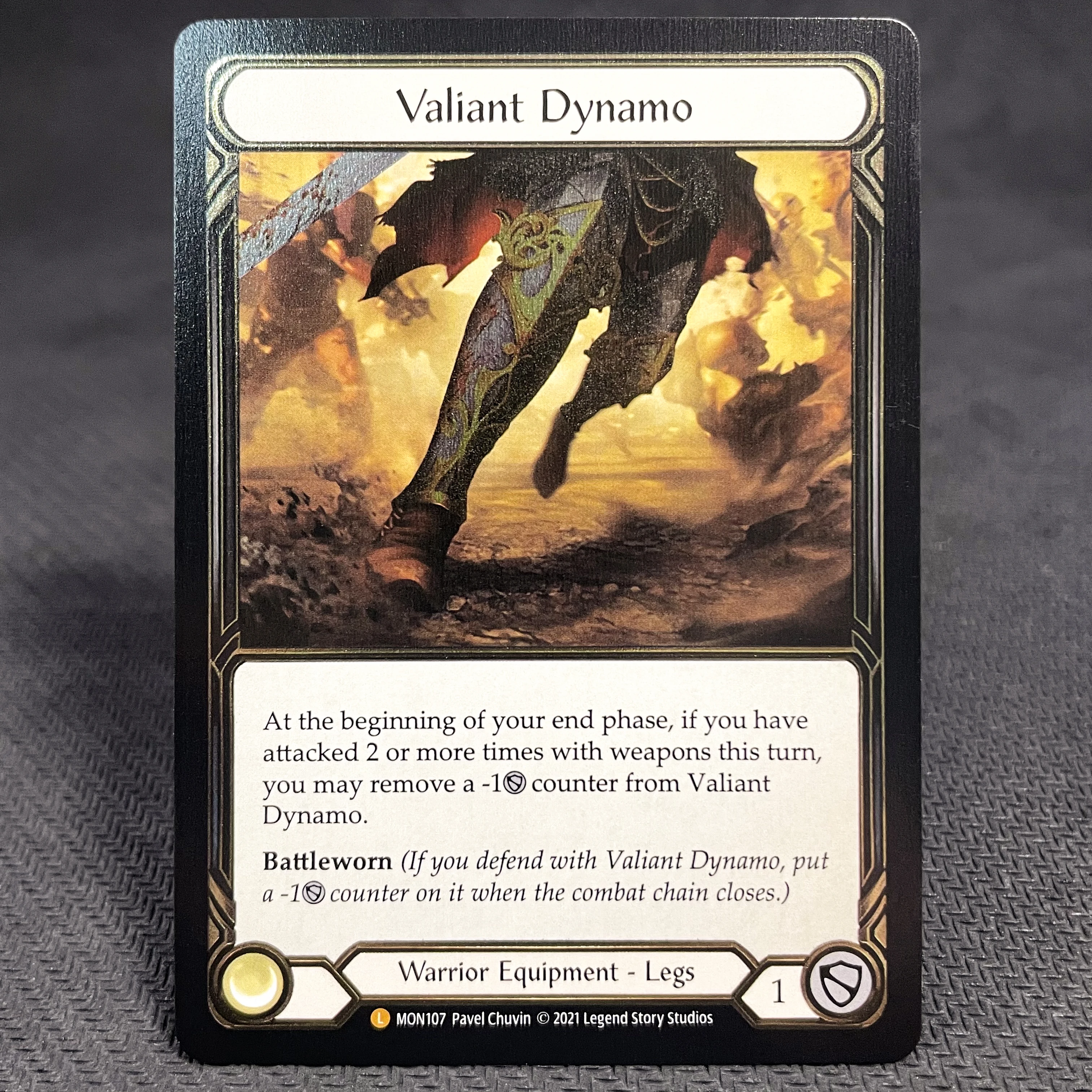 FAB Proxy Card Cold Foil Collection - Command & Conquer