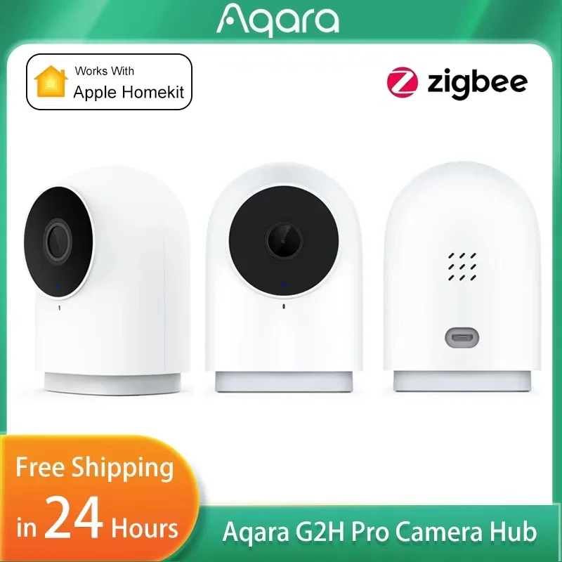 

Aqara G2H Pro Smart Camera Gateway Hub Edition Zigbee 3. 0 1080P HD Night Vision Mobile Monitor Camera for Apple Homekit APP