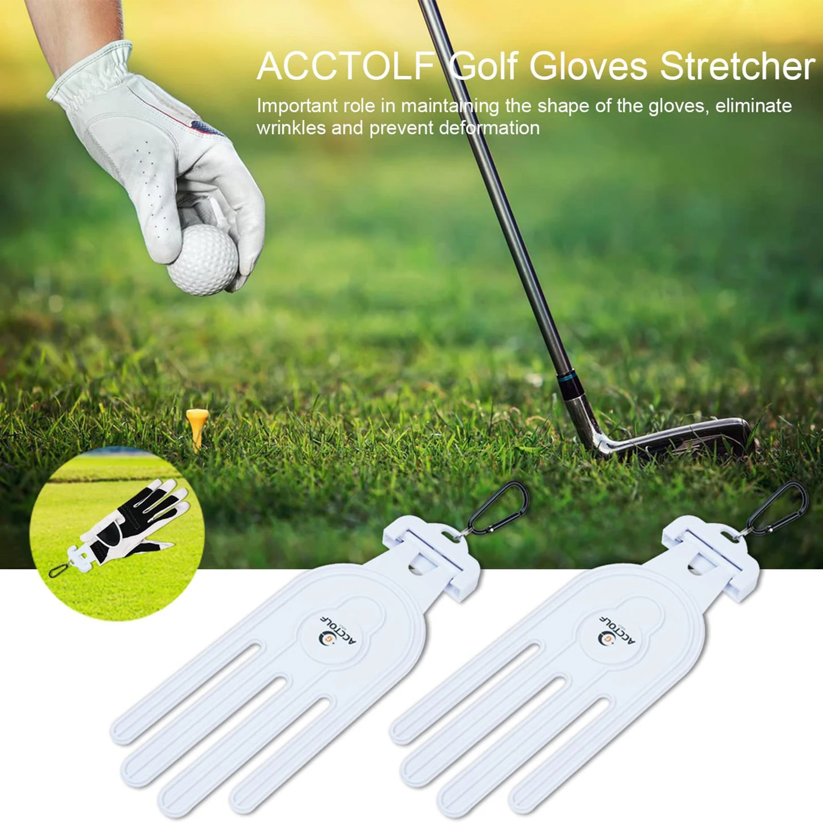 Universal Golfs Gloves Stretcher Universal Not Easy To Deform Reusable For Outdoor Golfs Training