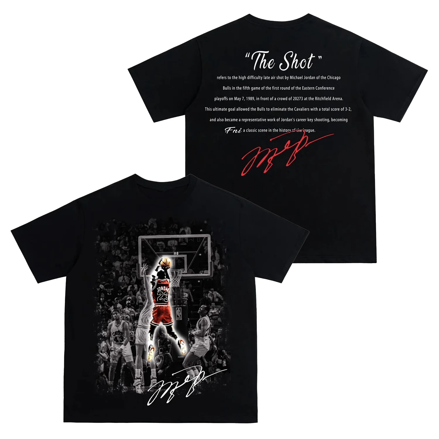 2025年【XNF公式ストア】260グラムの厚手コットン！ Michael The Shot Sports レトロ Tシャツ メンズ レディース 半袖 トップス