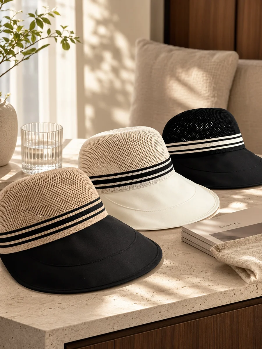 breathable-sun-protection-large-brim-knitted-fisherman-hat-hollow-out-design-holiday-vacation-hat-for-women-spring-summer