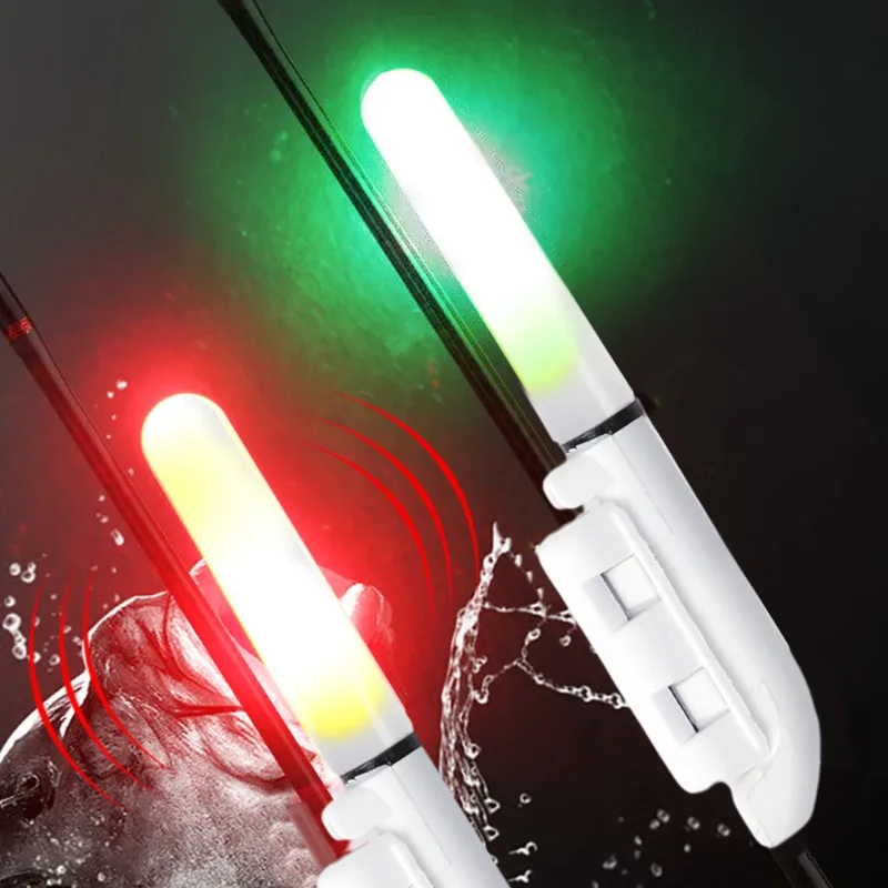 Wasserdichte elektronische Angelrute Leucht stab Licht LED abnehmbare Float Tackle Night Rock Angeln Zubehör Cr425 Batterie