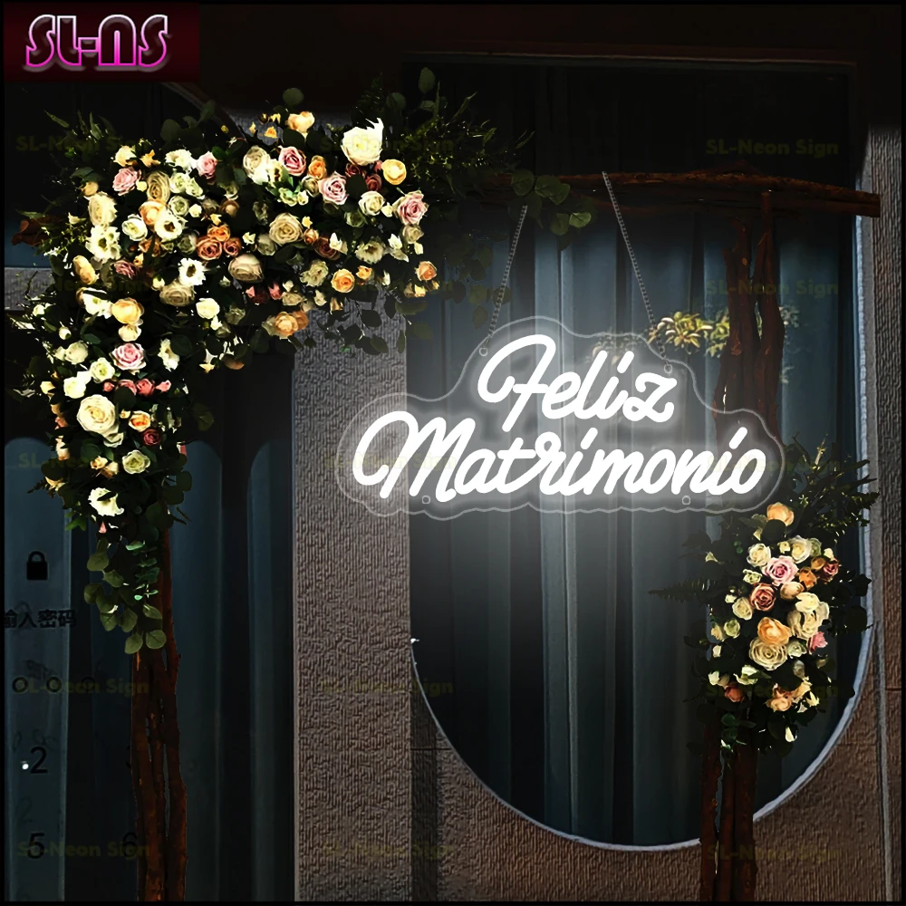 Custom Spanish Led Amor Eterno Sign Neon Light Signs Neon USB Wedding Party Decor Room Decor Siempre Juntos LED Neon Signs