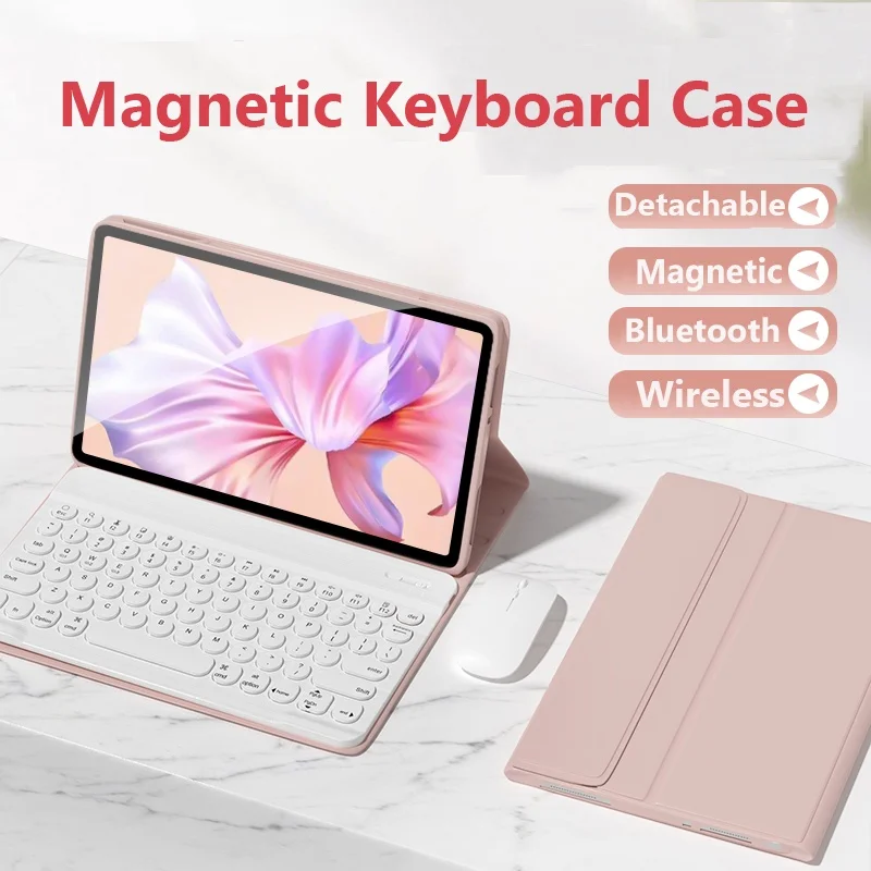 

Bluetooth Keyboard Case with Wireless Mouse for Huawei Matepad Pro 13.2 for Matepad Pro 12.6" Detachable Magnetic Keybaord Cover