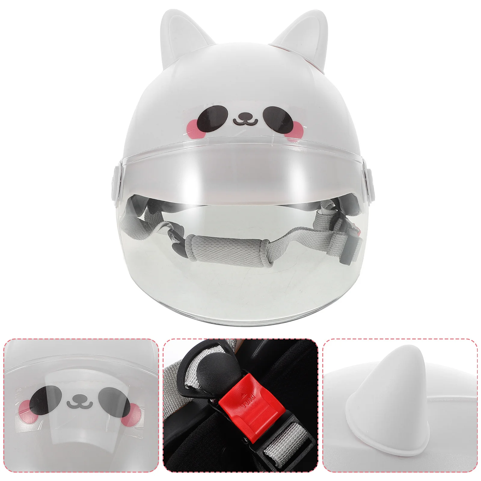 

Bike Skateboard Cute Helmets Motorcycle Gear Durable Safe Reliable Material Adjustable Straps Practical