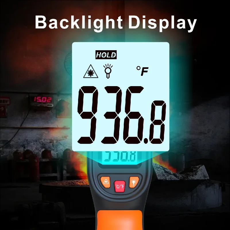 Infrared Thermometer Handheld - đánh giá và giá Industrial Laser Thermometer