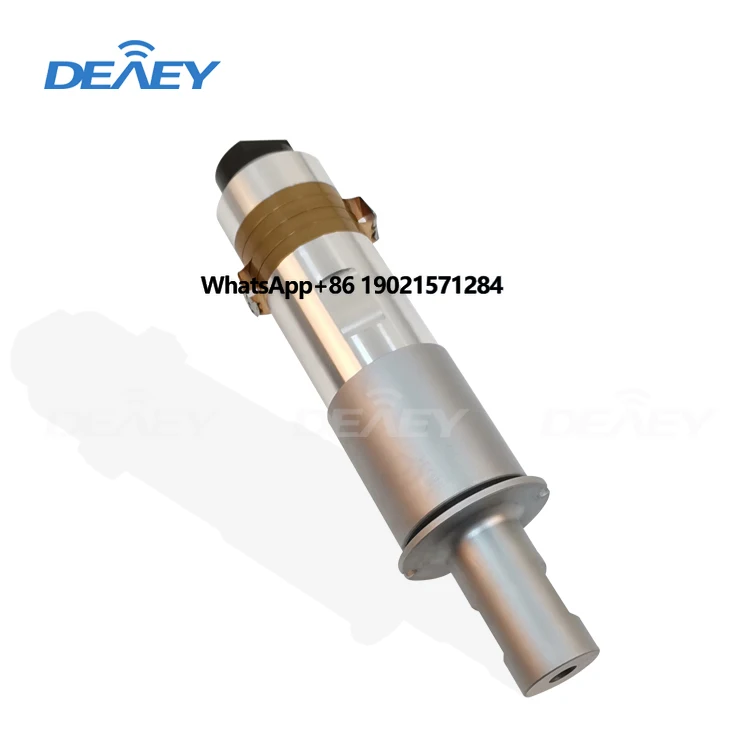 

20khz 2000w Yellow Cleaning Langevin Piezoelectric Water Pressure Sensor Cleaner 20k Ultrasonic Transducer