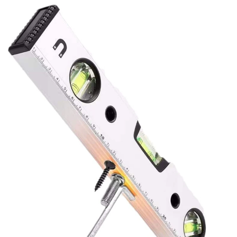 

High Precision Flat Gauge Magnetic Aluminum Alloy Mini Level GaugesDecoration Measurement Level Gauges Balance