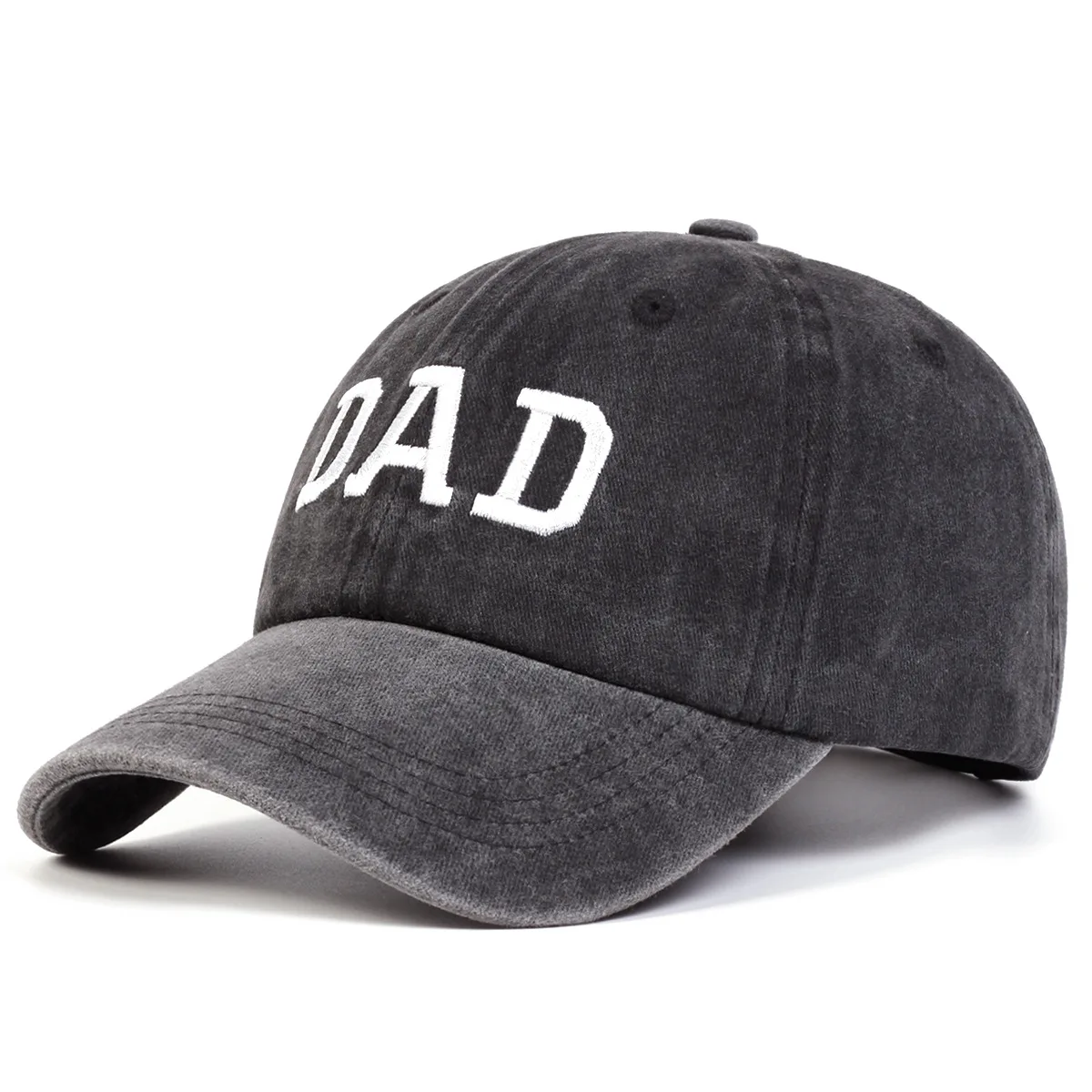 DAD MOM bestickte Baseballmütze, Retro-Sport, Freizeit, Entenzungenhut, Sonnenhut, Outdoor-Reisen