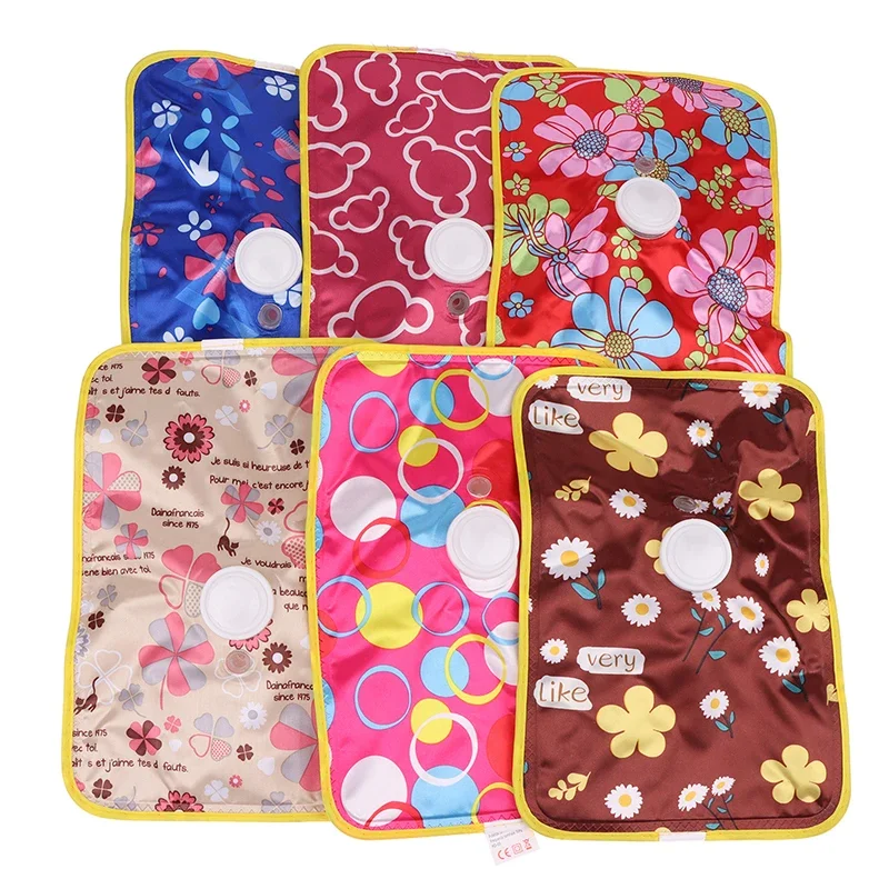 الاتحاد الأوروبي/الولايات المتحدة قابلة للشحن الكهربائية زجاجة الماء الساخن جهاز تدفئة محمول سخان حقيبة لهدايا الشتاء الشتاء زجاجة ماء ساخن لون عشوائي