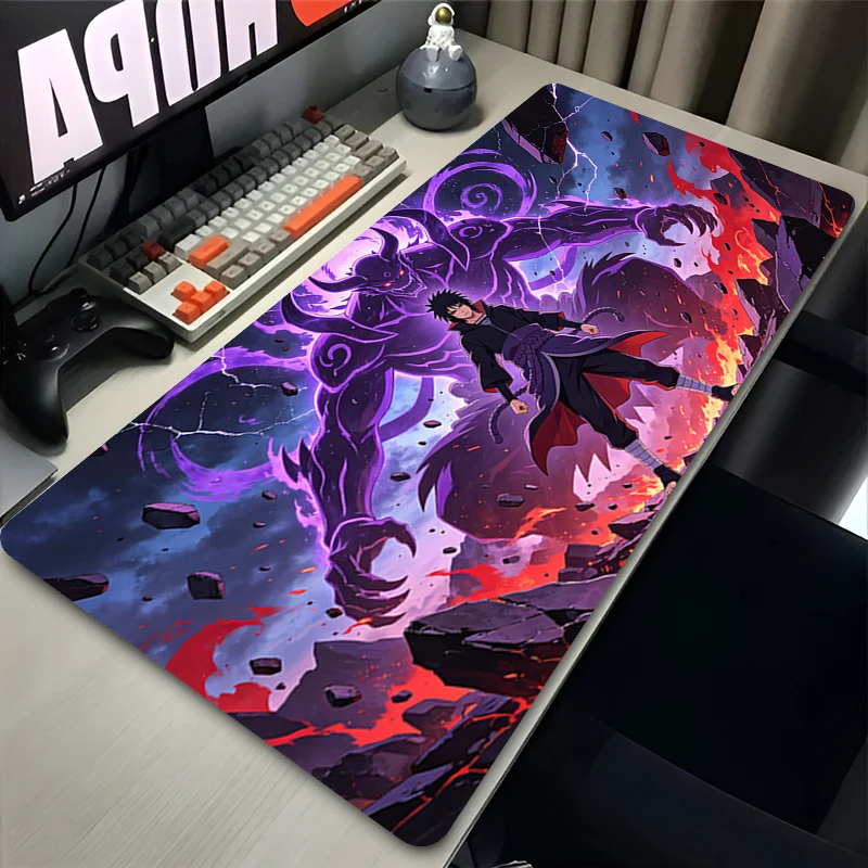 Mouse Pad Gamer PC Computer Large N-Naruto Desk Mat Keyboard Mouse Pads Gaming Accessories Japan Anime Game  Carpet Mousepad