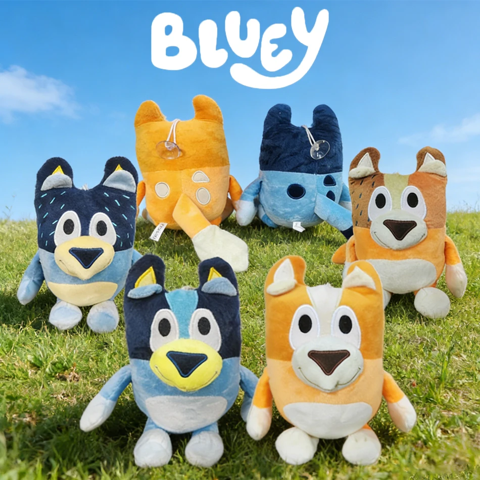 

В наличии: Мягкая игрушка-собака Бинго из мультфильма Bluey, плюшевая кукла-собака, подарок на день рождения/Рождество, Family Blue-y B