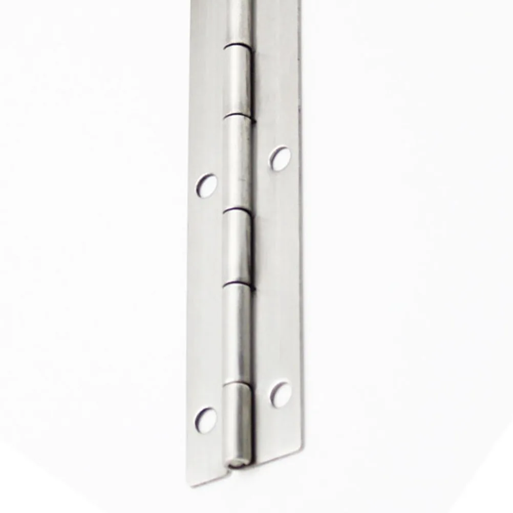 

Concealed Hinges for Cabinets Frameless Stainless Steel Door Durable Overlay Silver Pracitcal