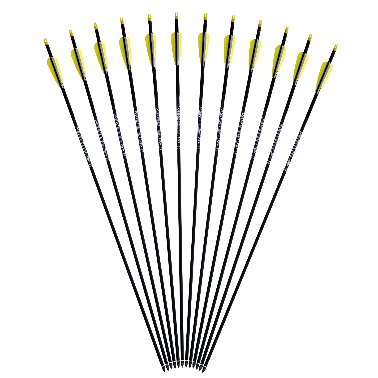 

ID6.2mm 31" Length Carbon Arrow Hunting Arrows for Archery outdoor Targeting Practice