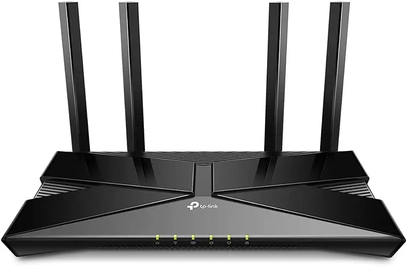 

Smart WiFi 6 Router with 4 Gigabit Ports, Dual Band, Beamforming, Parental Controls, Works with Alexa