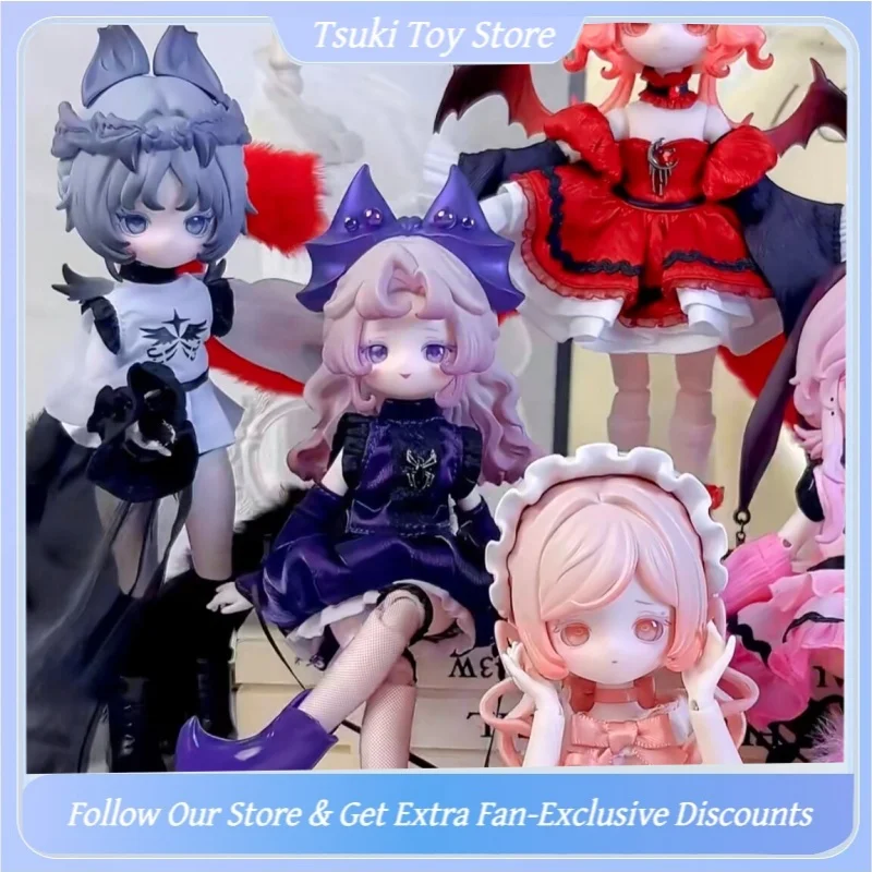 

Оригинальная серия Lulu Elf Awakening Nature V2: BJD-кукла 1/8, кавайная фигурка, украшение, таинственная коробка, игрушка, подарки