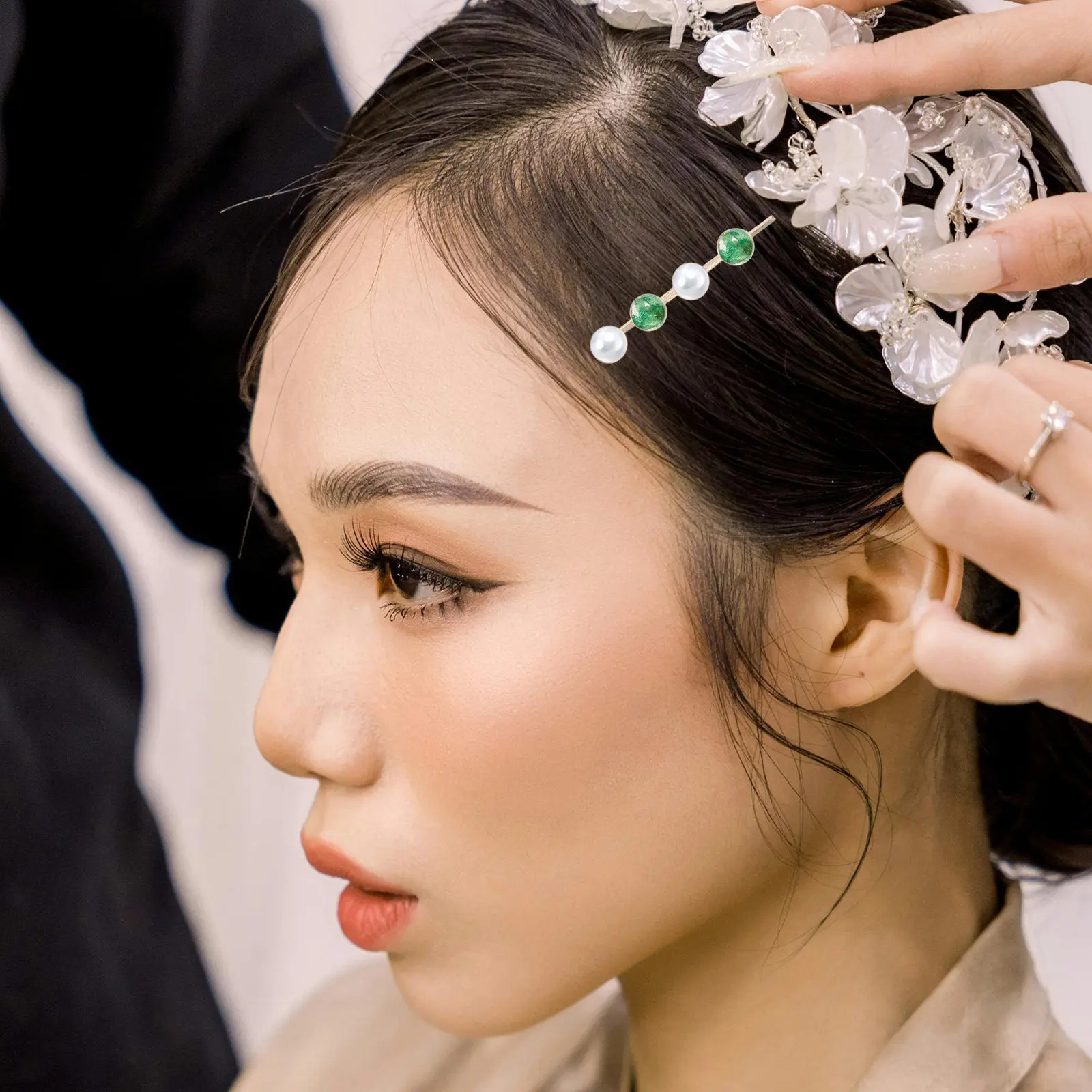 

100Pcs Iron Round Bezel Tray Barrettes Blank Hair Clip Blanks for DIY Hair Clip Making Cabochon Setting Jewelry Craft Base