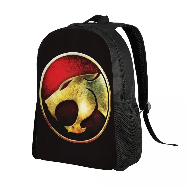 Personalized Thundercats Backpack Men Women Basic Bookbag for School College HiMan Cheetara Bags