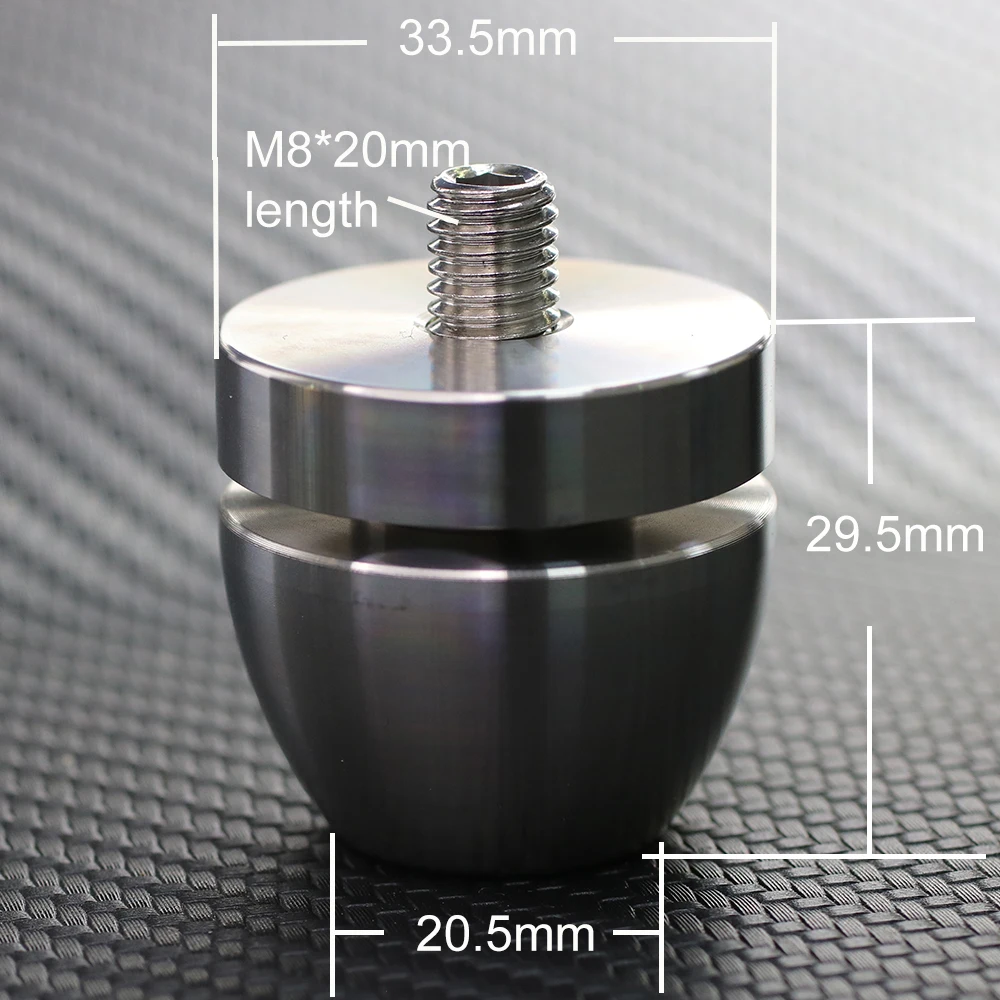 4 шт. керамическое основание амортизатор из нержавеющей стали алюминиевая подставка Pad CD-плеер громкоговоритель усилитель мощности HiFI изоляционные ножки
