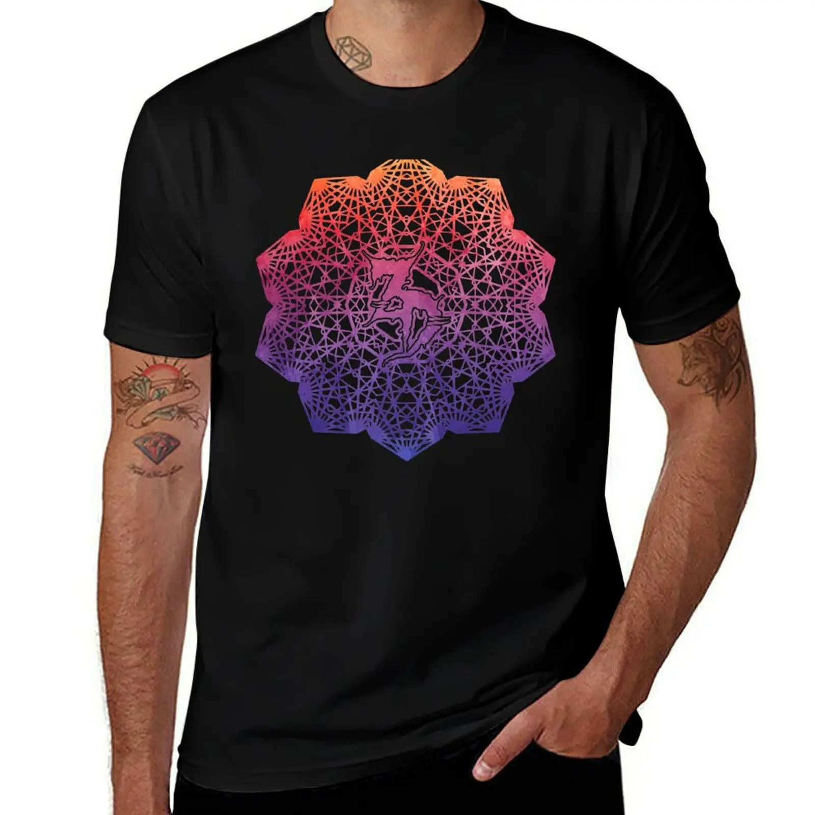 

Zeds Dead Mandala Watercolor T-Shirt t shirt for man t shirts for man slim fit T-Shirt