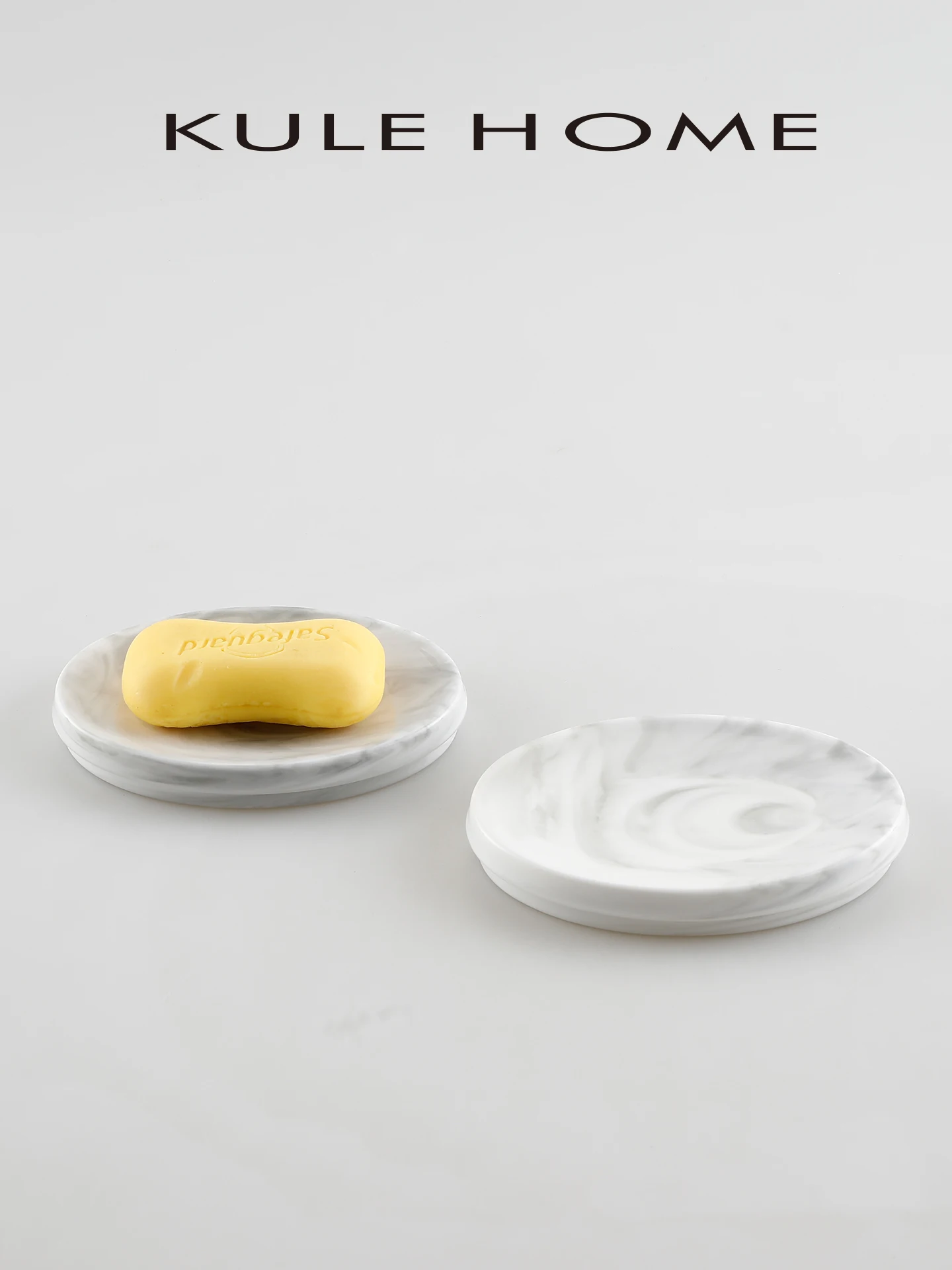 

KULE HOME Минималистичная керамическая мыльница, креативный держатель для мыла для дома и ванной, простой дизайн, подставка для мыла для домашнего использования