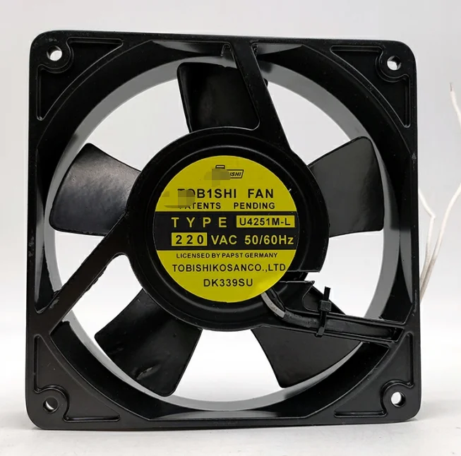 

U4251M-L AC 220V 120x120x25mm 2-Wire Server Cooling Fan