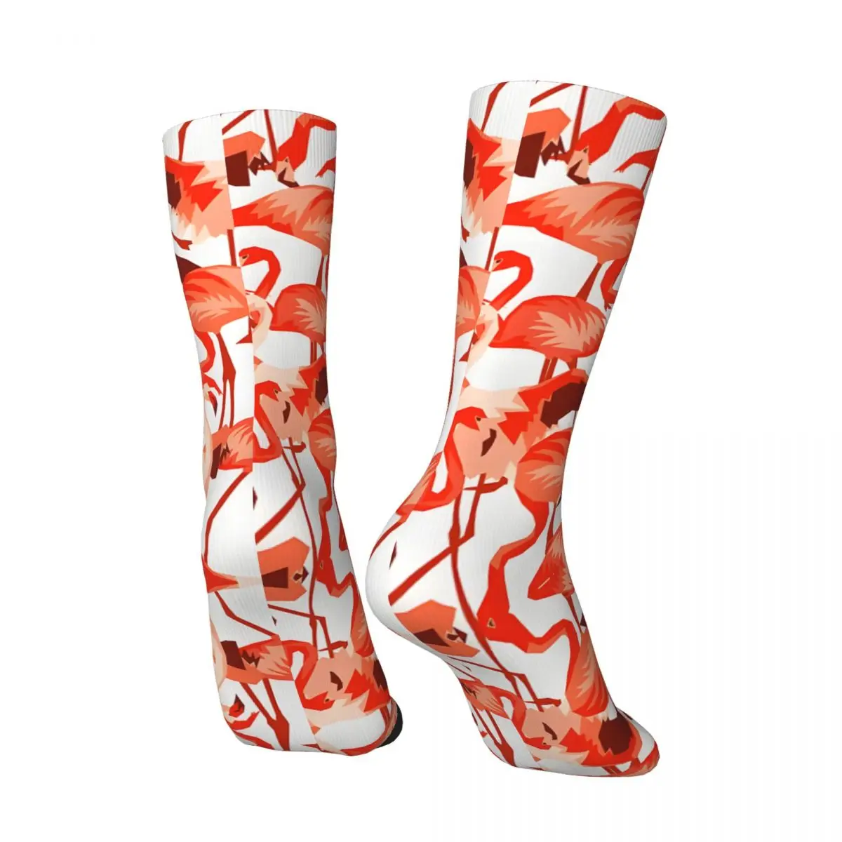 Crazy compression Smart Sock for Men Harajuku F-Fire Flamingo Quality Pattern Crew Sock Casual