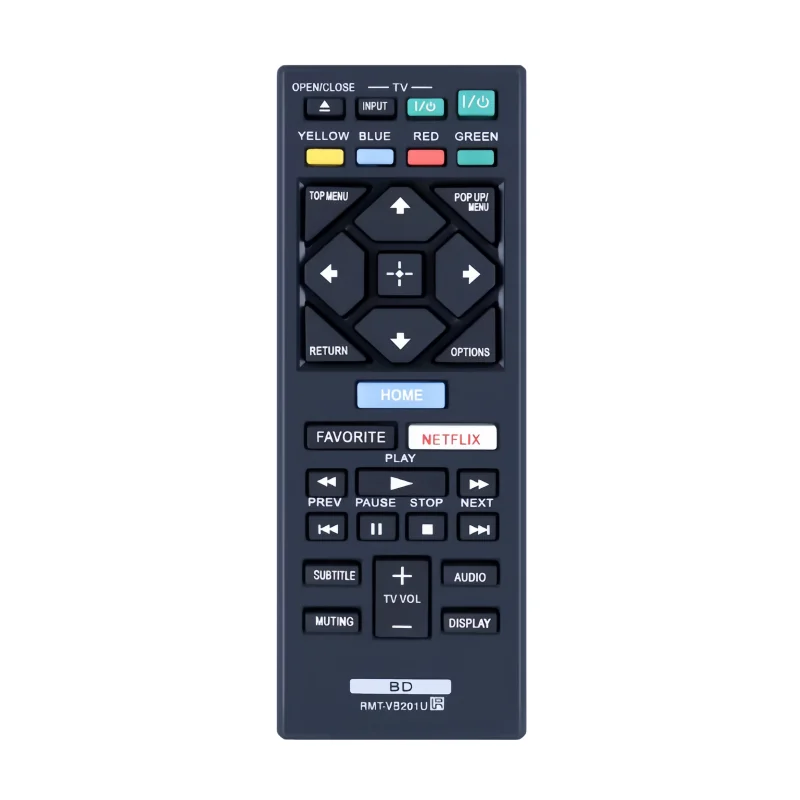 

RMT-VB201U Universal Remote Control for Sony Blue-Ray DVD Players BDP-S1700 BDP-S3700 BDP-BX370 Easy-to-Use Replacement Control